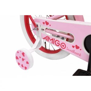 Kinderfiets met zijwieltjes